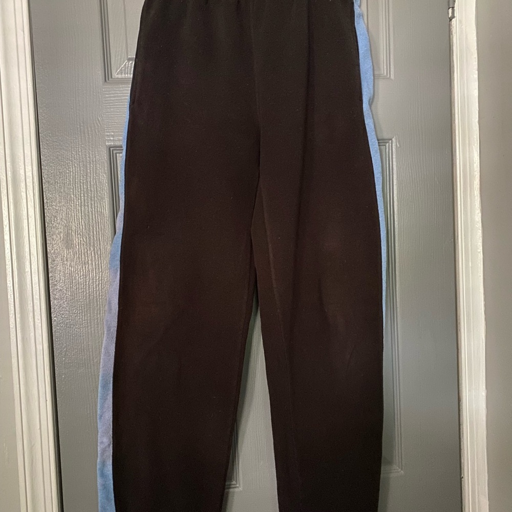 Black & Blue Track Pants
